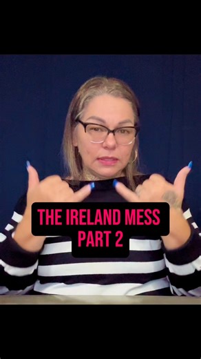 3.3K views · 97 reactions |  The Ireland’s Mess Part 2 #ASL #deaf #signlanguage | Andra Rush | Facebook
