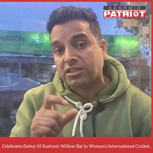 Good news : Kashmiri willow bat debut in Women’s International Cricket, GR8 Sports Celebrates #Kashmiri #bats #willow | Kashmir Patriot
