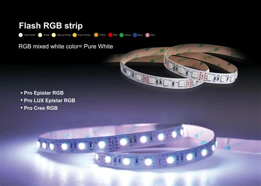 5050 84led 10mm Wide RGB Led Strip Light COXOTECH