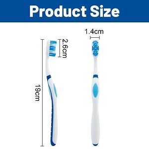 [Hot Item] Custom Soft Medium Hard Nylon Bristle Toothbrush Wholesale Premium Plastic Manual Toothbrush Manufacturers with Logo