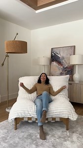 Sunday mood: Lounging in total comfort on a Lovesac Pillow Sac Accent Chair. ☁️ | The Oaks | Facebook