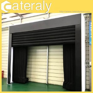 [Hot Item] Advanced PVC Dock Shelter for Industrial Use with Air Bag Design Retractable-Dock-Lever-Shelter