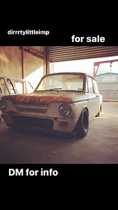 Our dirrrtylittleimp is for sale. Hand over some 💷 and drive it away. #dirty #slammed #hillman #imp #rat | IBEX Automotive