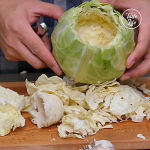 Stuffed cabbage is one of those foods that instantly takes me back to childhood. 😋 More on TasteLife App 👉 iOS: https://apple.co/3wgUn7l 👉 Android: https://bit.ly/37uIZKJ | Taste Life