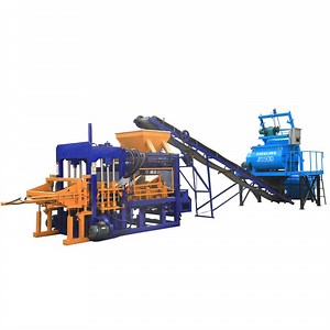[Hot Item] Qt4-15 Concrete Hollow Block Solid Brick Interlocking Paver Making Machine for Africa