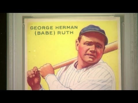 Rare 1933 Babe Ruth baseball card could set auction record