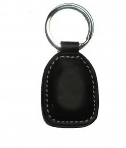 [Hot Item] Waterproof ISO11784/11785 125kHz RFID Leather Keychain for Access Control