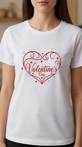 Valentines Day Heart Png & Pdf White and Transparent Background - Etsy