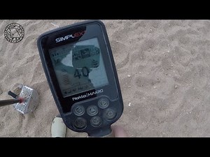 SIMPLEX AT THE BEACH METAL DETECTING