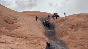 5.4K views · 61 reactions | Good recovery in The Escalator! #moabcowboy #moab #moabutah #offroad #offroading #fyp #rockcrawl #sendit #canam #escalator #obstacles #oops #goodrecovery #fixedit | Moab Cowboy Country Off-Road Adventures | Facebook