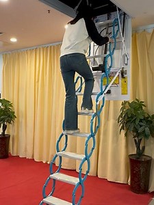 [Hot Item] Premium Electric Retractable Stairs for Attic Access and Space Saving