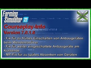 LS22 | Courseplay-Info - Version 7.0.1.6