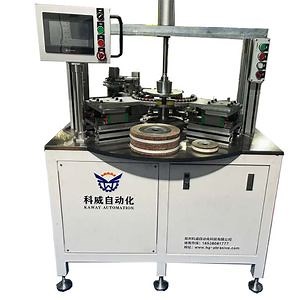 [Hot Item] Automatic Flap Wheel Strapping Machine Making Flap Wheel More Flat