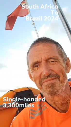 You won't enjoy it on your own! Single-handed sail, CapeTown to Salvador in Brazil 3,300 miles solo. #sailing #solosailing #singlehandedsailing #southatlanticcrossing #monohull44' #finngulf #southafrica #Brazil #capetown #Salvador | Peter Ryan