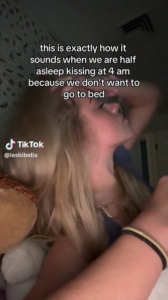 Sounds of Women Kissing in Bed