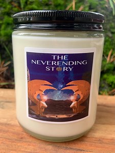 The Neverending Story . the Southern Oracle . Atreyu . Artax . Falcor . 80s Movie Candle . - Etsy