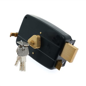 [Hot Item] Rim Lock with Double Two Rows Keys for Home Door
