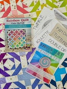 Rainbow Quilt Color Method BOOK TEMPLATES 100% Scale - Etsy
