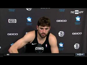 Joe Harris following the Nets' 130-115 win over the Hornets