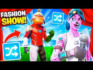 *RANDOM SKIN* Fortnite FASHION SHOW... (epic)