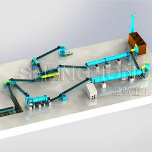 [Hot Item] Full Automatic Cow Dung Fertilizer Production Line Humate Fertilizer Production Line