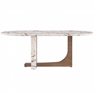 [Hot Item] Modern Luxury Marble Top Dining Table Set for Elegant Spaces