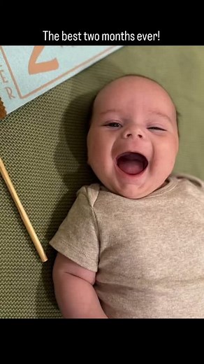 Each month with Miller on this earth just gets better and better. My heart is so full. Two months old on June 3rd. #twomonthsold #gigilife | Danelle Stroble