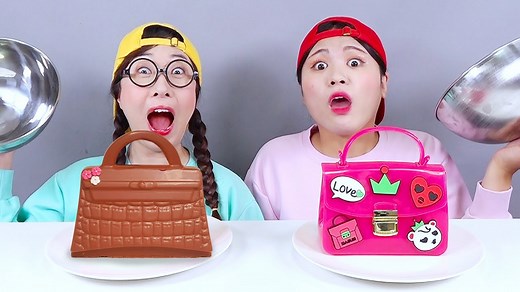 Edible Makeup Cosmetic Challenge DONA #mukbang #foodchallenge #asmrvideo | DONA English