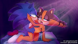 Shadow x Sonic rule34