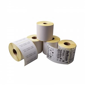 [Hot Item] Blank Shipping Paper Label Roll Barcode Sticker Thermal Label for Printer Blank White 4 X 6 Inch Direct Label Roll