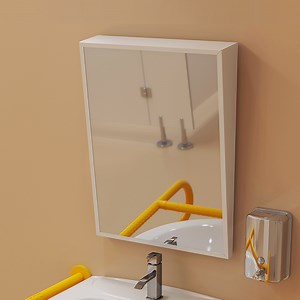 [Hot Item] Bathroom Handicap Angled Mirror with Stainless Steel Metal Frame for Disable