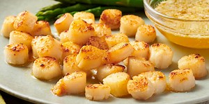 Broiled Scallops