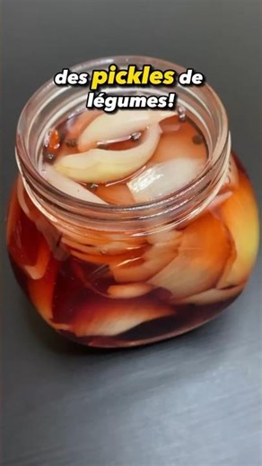 Astuce pour faire des Pickles de légumes! #pickles