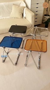 Multipurpose Transparent Folding Acrylic Table ✅ This space-saving folding desk features a crystal-clear acrylic tabletop and durable metal frame ✅ Thickened steel tubing and non-slip foot pads ensure stability and protect floors from scratches ✅ Its elegant, compact design fits well in bedrooms, dorms, or small home offices Order Here 👉 https://homeessentials.in/products/multipurpose-transparent-folding-acrylic-table | The Home Essentials.