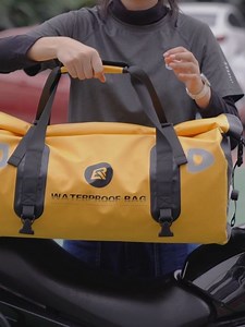 ROCKBROS รถจักรยานยนต์อานกระเป๋า 60 ลิตรความจุขนาดใหญ่แถบสะท้อนแสงสวมรถกระเป๋าจักรยานเดินทาง Panil กระเป๋ายิมกระเป๋าสะพายโยคะกระเป๋ากีฬา | Lazada.co.th