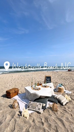 Let us plan your vacay picnic✨ #thingstodowilmington #wilmingtonnc #wrightsvillebeach #picnics #wilmingtonbachelorette | Backyard Blockbusters