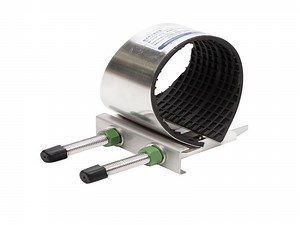 [Hot Item] Stainless Steel Pipe Repair Clamp for PE PVC Pipe (Plate Type Elbow-Type) /Good Rust Prevention