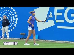 Lucie Safarova Aegon Classic Birmingham Quarter-Final shot of the day