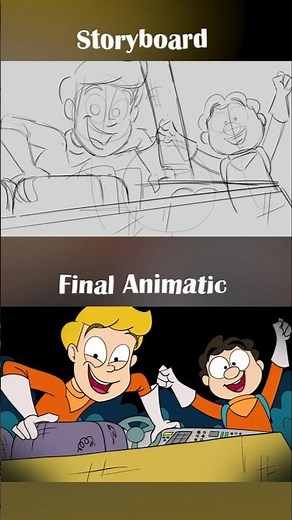 Confection Collision storyboards! #animation #halloween #storyboard #animatic #comedy #musicvideo