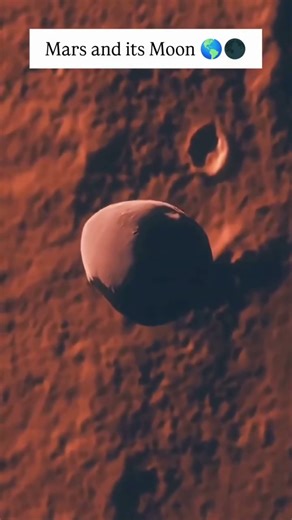 Mars and its Moon!