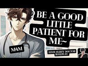 [ASMR M4M] Your Doctor Check Up Gets Hot!? [FLIRTATIOUS] [TEASING] [MAKING OUT] [EX TO LOVERS]