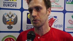 Marc Zwiebler has done it: Winning Europeans is special. | Badminton Europe