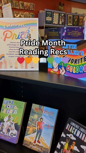 Celebrate Pride by reading stories featuring LGBT characters and stories made by lesbian, gay, bi, and trans creators! https://shop.illusivecomics.com/seasonal/pride/ #PrideMonth2024 #pride2024 #pridereads #readwithpride | Illusive Comics & Games