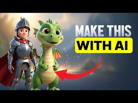 How to Create 3D Cartoon Animation Using AI – Full Tutorial