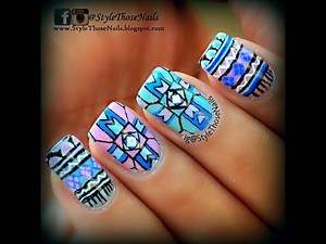 Tribal Nail Art