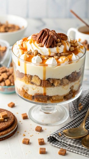 Decadent Pecan Pie Trifle Ingredients 1 package pecan pie or pecan pie filling 1 package store-bought or homemade pound cake 2 cups whipped cream 1/2 cup caramel sauce.... Full recipe in 💬👇 | Roz Recipes