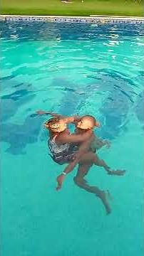 Romantic swimming