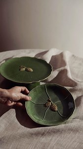 Serveware that speaks a language ✨ #PineCone #Serveware #Ceramic #Platters | The Decor Kart | Facebook