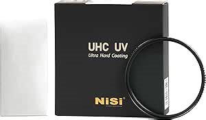 NiSi, 72mm UHC UV Protection Filter – Ultra-Slim Design with 18 Multi-Layer Coatings, Ultra Hard Coating, Nano Coating, Hydrophobic & Scratch Resistant – UHD Clarity and UV Filter for 72mm Camera Lens
