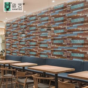 [Hot Item] 3D Brick Stone Sound Proofing Wall Panel Decorative PE Foam Wall Penal